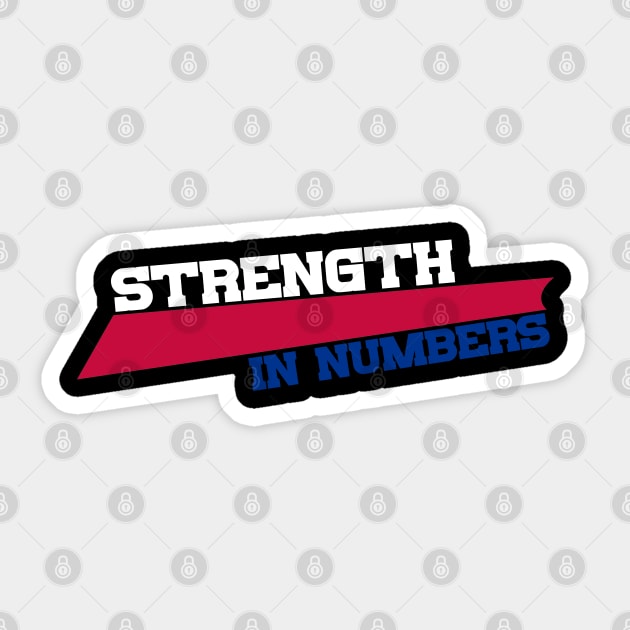 Strength In Numbers Sticker by OriginStory
